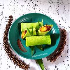 Dadar Gulung Pandan Piscok-レシピのメイン写真