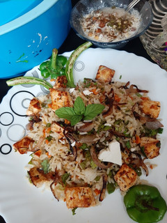पनीर बिरयानी (Paneer Biryani recipe in hindi) रेसिपी मुख्य फोटो
