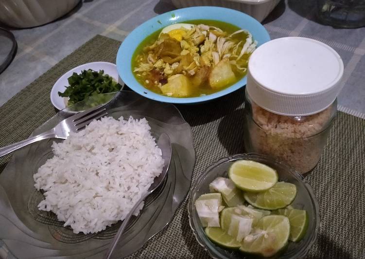 Langkah Mudah untuk Menyiapkan Soto ayam lamongan yang Lezat