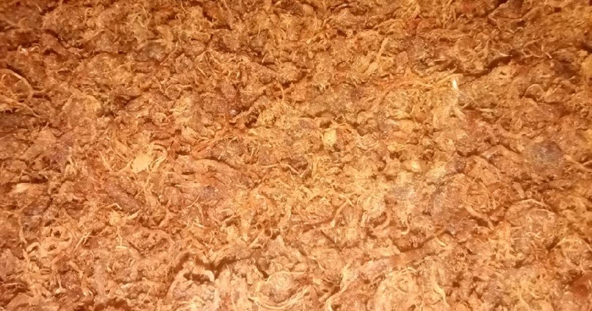 Dambun Nama (Dried Meat Floss) Recipe by Fady SBT Cookpad