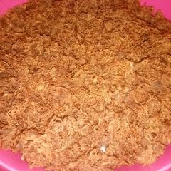 A picture of Dambun Nama (Dried Meat Floss).