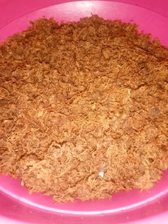 A picture of Dambun Nama (Dried Meat Floss).