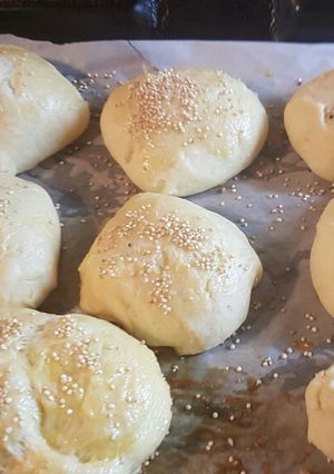 Una foto de Pan de Hamburguesas con semillas de sésamo