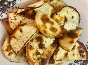 Foto de Batata doce assada com limão e orégano