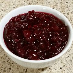 A picture of Cranberry Sauce.
