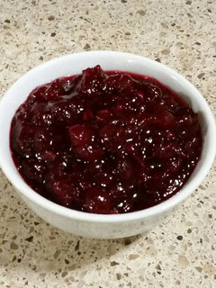 A picture of Cranberry Sauce.