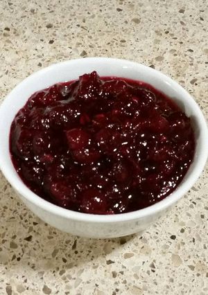 A picture of Cranberry Sauce.