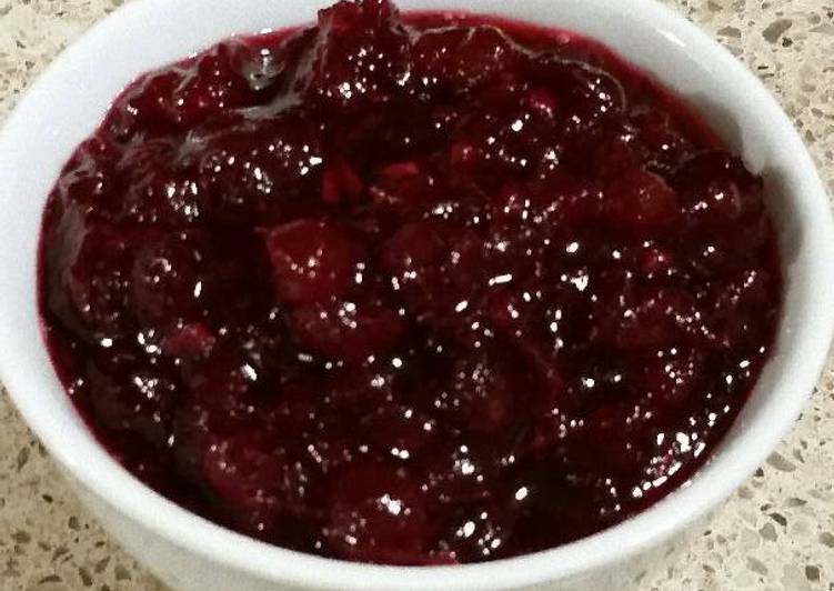 Simple Way to Prepare Speedy Cranberry Sauce