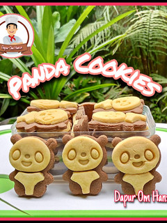 Foto resep Panda Cookies 🐼💕