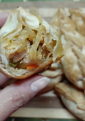 Una foto de Empanadas de pollo fáciles