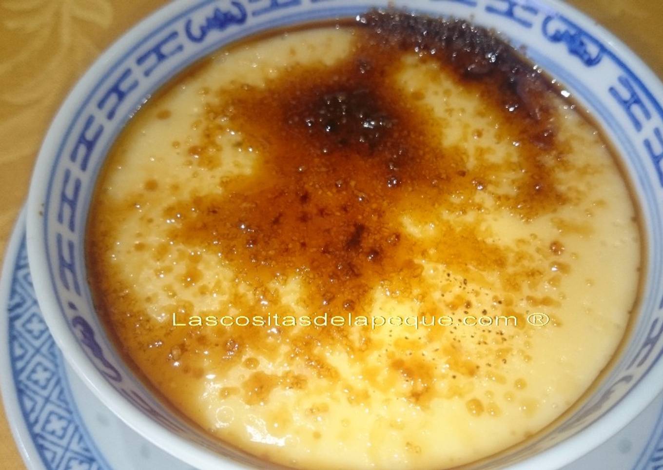 Crema catalana con Thermomix