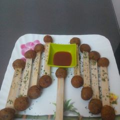 Double sided Kale chane lollipops A picture of Double sided Kale chane lollipops.
