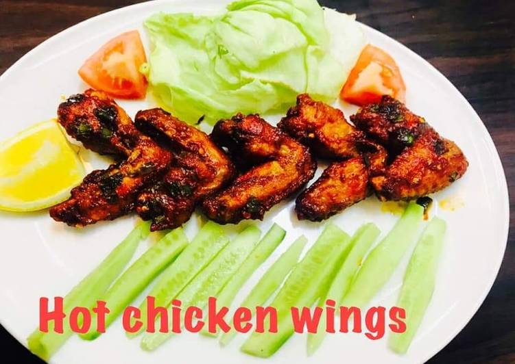 Recipe Of Speedy Chicken Wings - America Ferrera