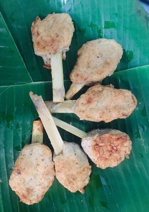 Hình của món Chả mía mực.