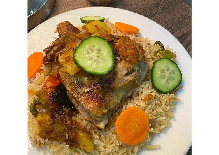كبسة دجاج