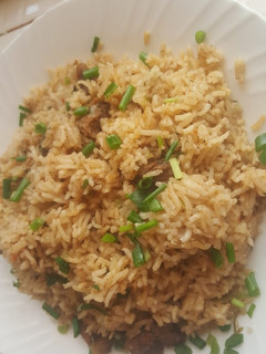 A picture of Pilau mwitu.