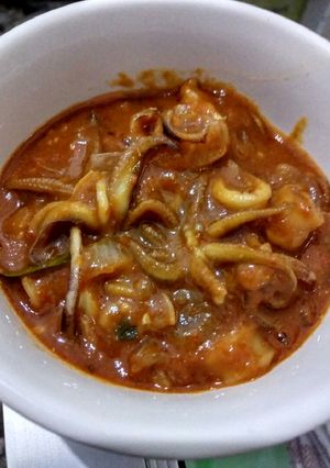 Foto resep Cumi Saus Padang Pedas