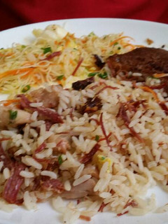 Foto de Arroz com carne seca