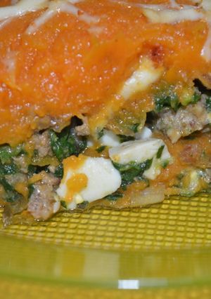 Una foto de Pastel de zapallo