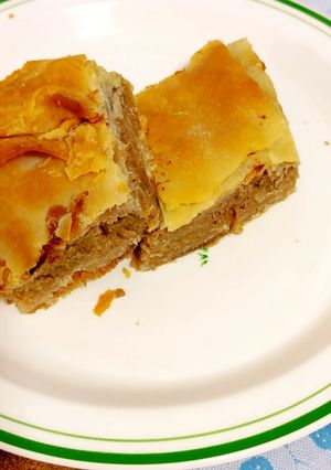 Φωτογραφία της συνταγής Γλυκιά κολοκυθόπιτα με πράσινο κολοκύθι