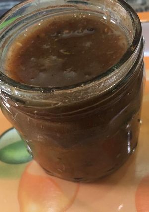 A picture of Imli ki spicy  chutney 🌶.
