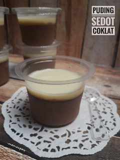 Foto resep Puding Sedot Coklat