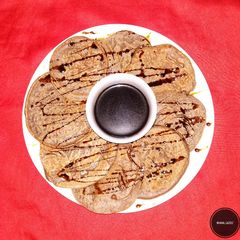 A picture of Chocolate pancake.