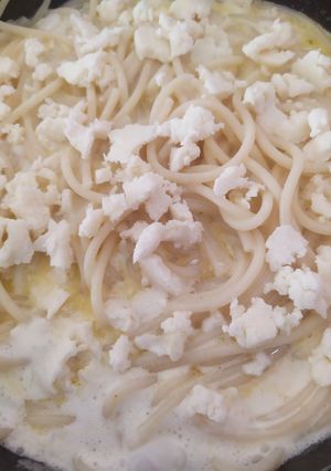 Una foto de Spaghetti con queso