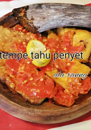 Foto resep Tempe tahu penyet