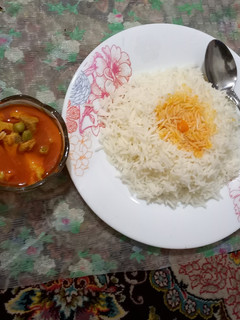 عکسی از دستور خورشت نخود فرنگی
