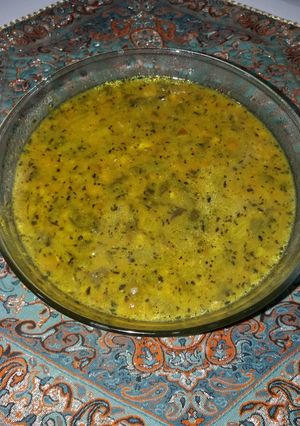 عکسی از دستور آش ترخینه