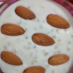 A picture of Sabudana kheer.