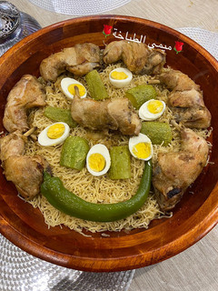 صورة لوصفة رشتة بالدجاج