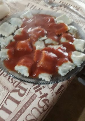 Una foto de Ravioles caseros de verdura!!