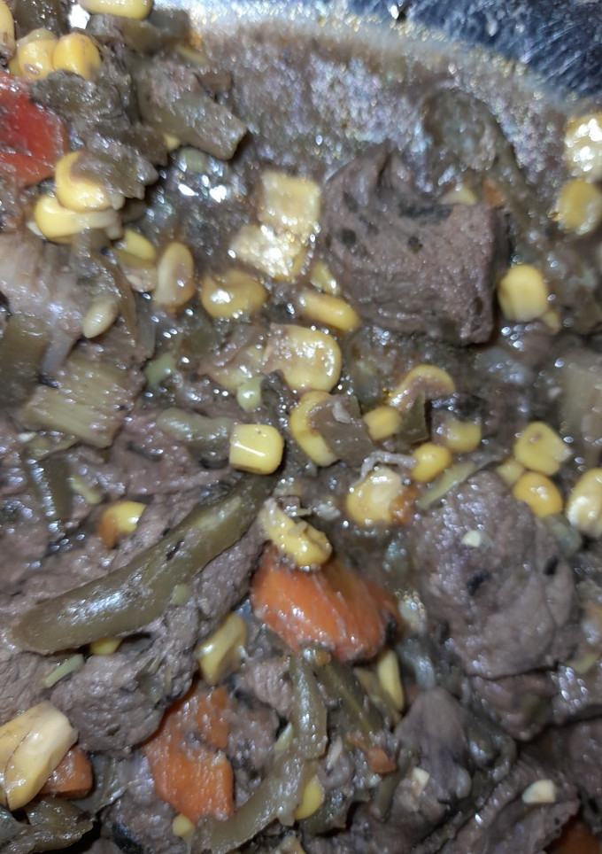 Una foto de Guiso de verduras y carne