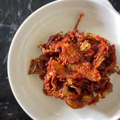 Ikan Asin Balado-レシピのメイン写真