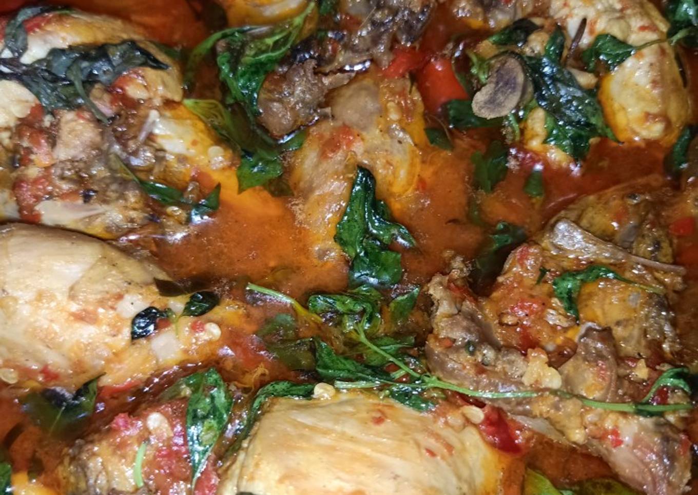 Ayam rica rica kemangi
