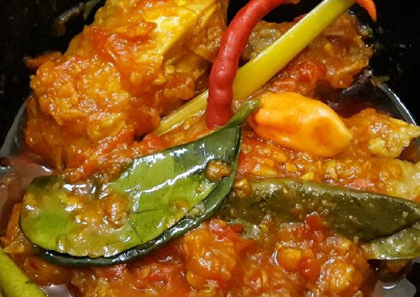 Ayam Balado tanpa Mecin dan Penyedap