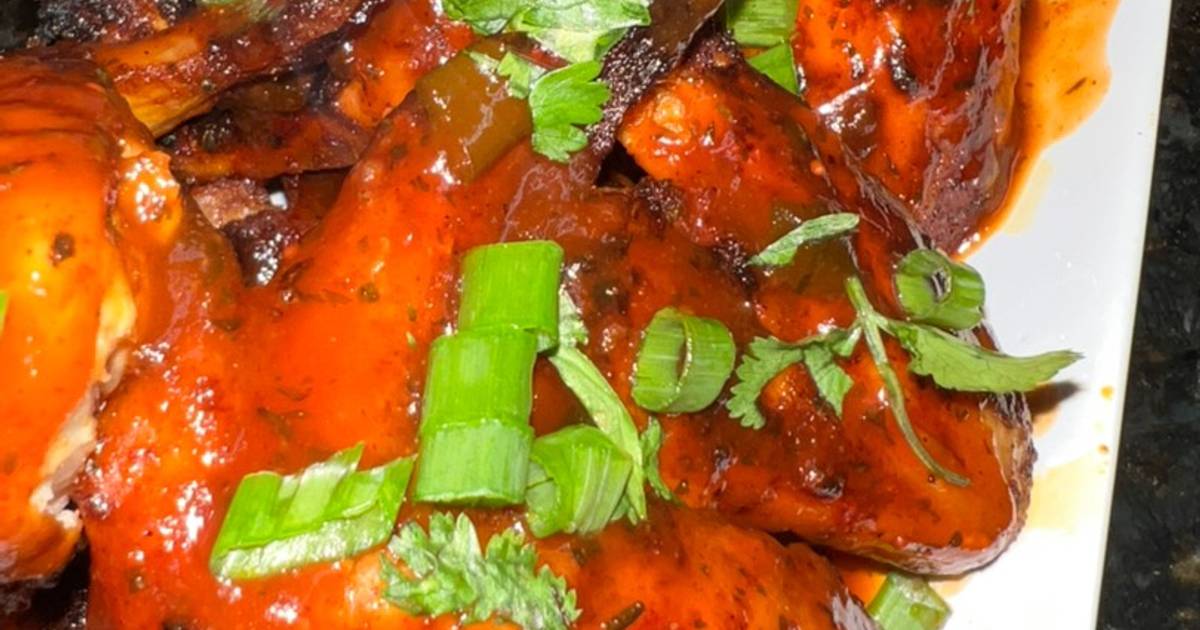 Pineapple Jerk Wings Recipe by Ciara Berry Cookpad