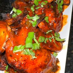 A picture of Pineapple Jerk Wings.