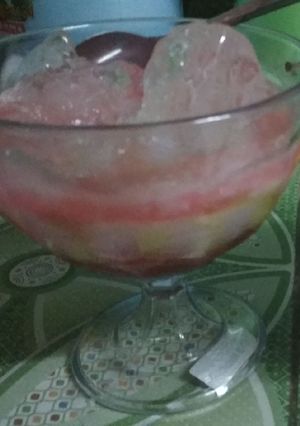 Foto resep Es merah putih