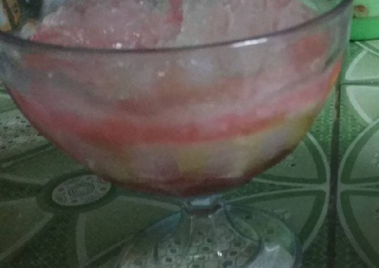 Resep Es merah putih yang Lezat Sekali