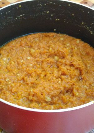 A picture of Gajar ka Halwa.