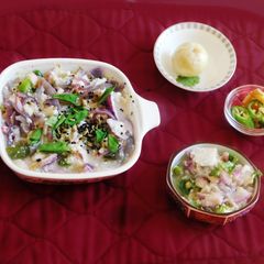 A picture of Amla Onion Pachadi/raitha.