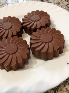 Una foto de Tarta individual de plátano y chocolate