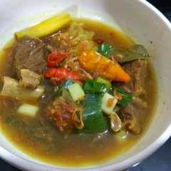 A picture of Pindang iga sapi.