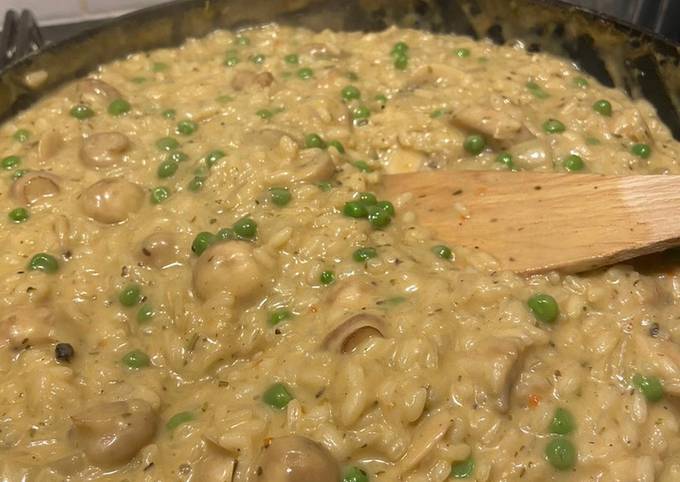 Risotto (Chicken, Bacon & Mushroom)