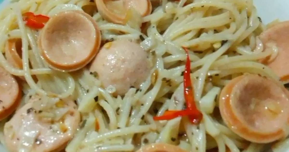 162 Resep Spaghetti Fettuccine Sosis Enak Dan Mudah Cookpad