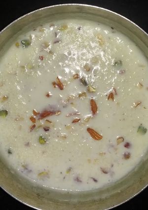 A picture of Sama ke chawal ki kheer |mahashivratri special |Weekend special.