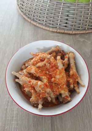 Foto resep Seblak ceker pedas